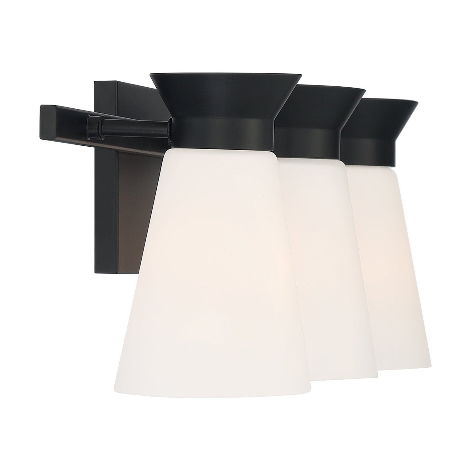 Nuvo Lighting - 60-7313 - Three Light Vanity - Caleta - Black