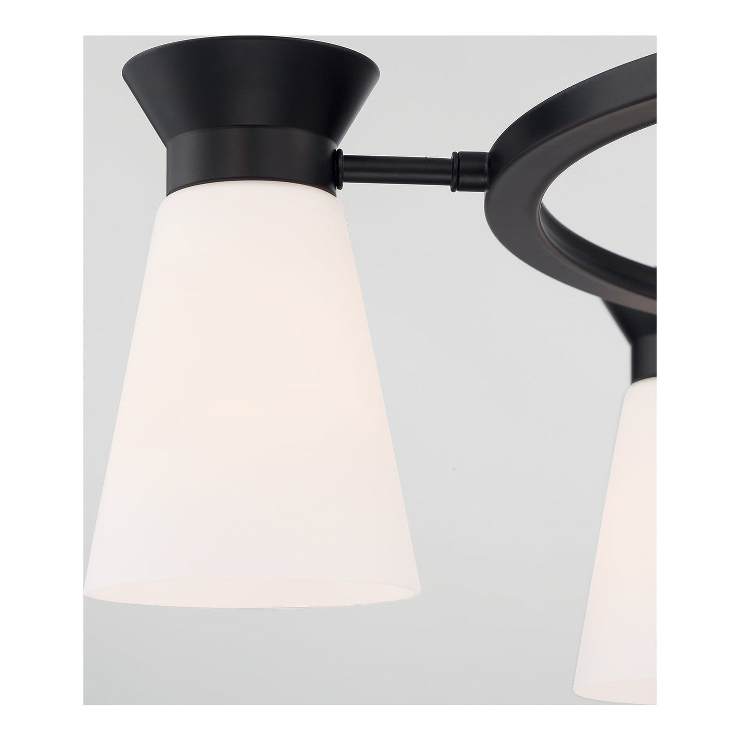 Nuvo Lighting - 60-7315 - Five Light Chandelier - Caleta - Black