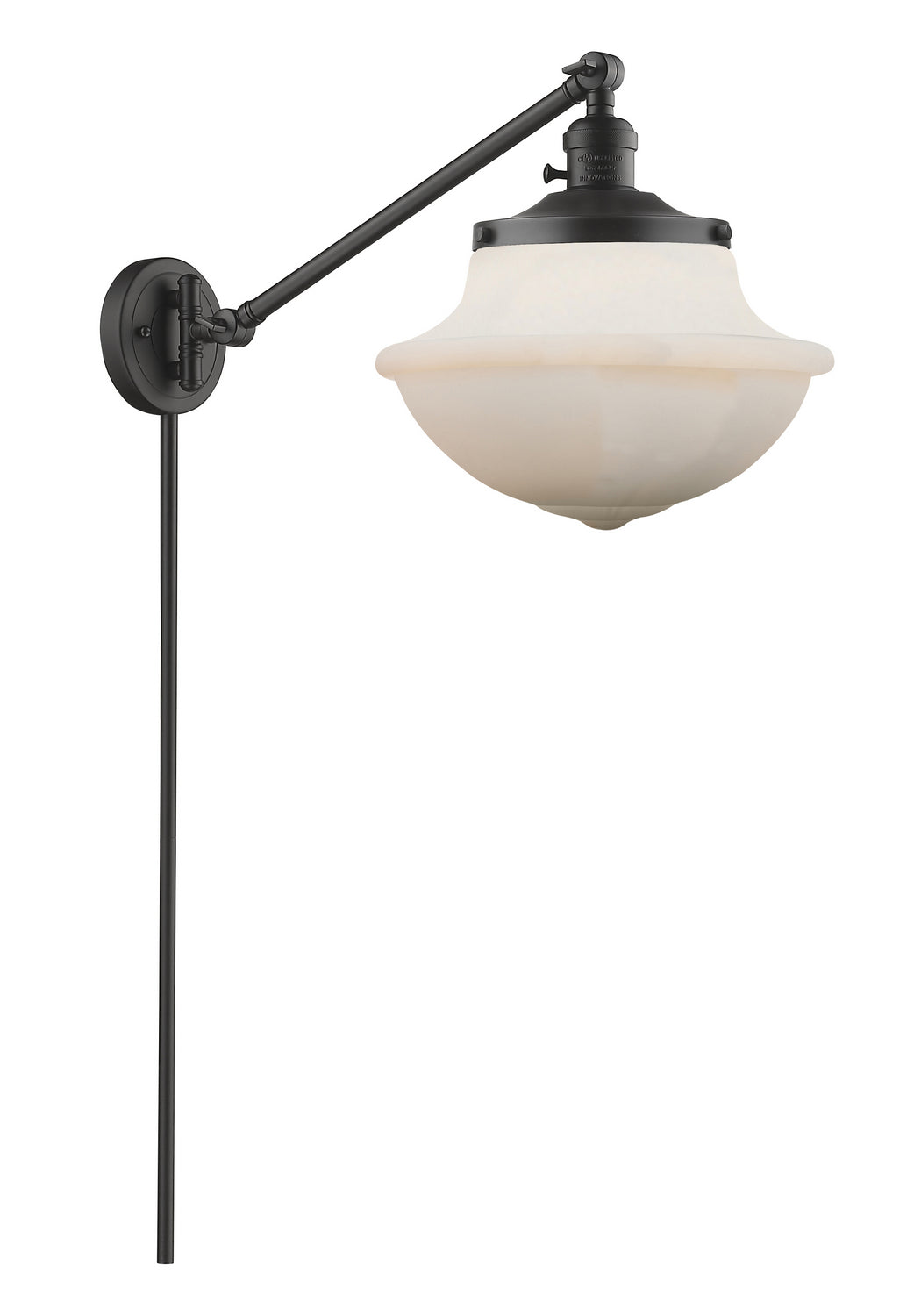 Innovations - 237-OB-G541 - One Light Swing Arm - Franklin Restoration - Oil Rubbed Bronze