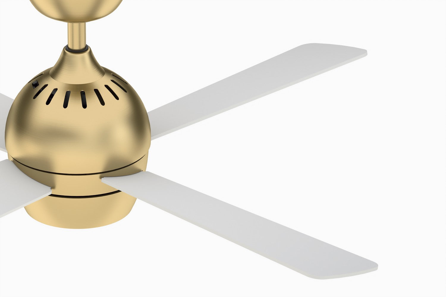 Fanimation - FP7644BS - 44"Ceiling Fan - Kwad 44 - Brushed Satin Brass