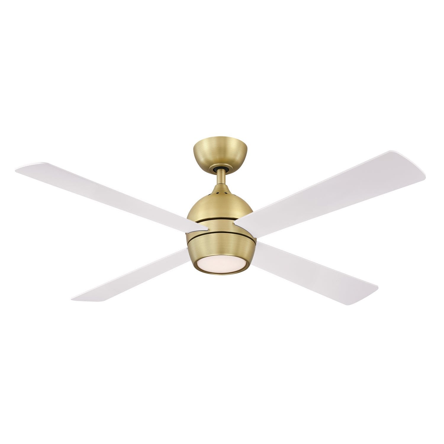 Fanimation - FP7652BS - 52"Ceiling Fan - Kwad 52 - Brushed Satin Brass