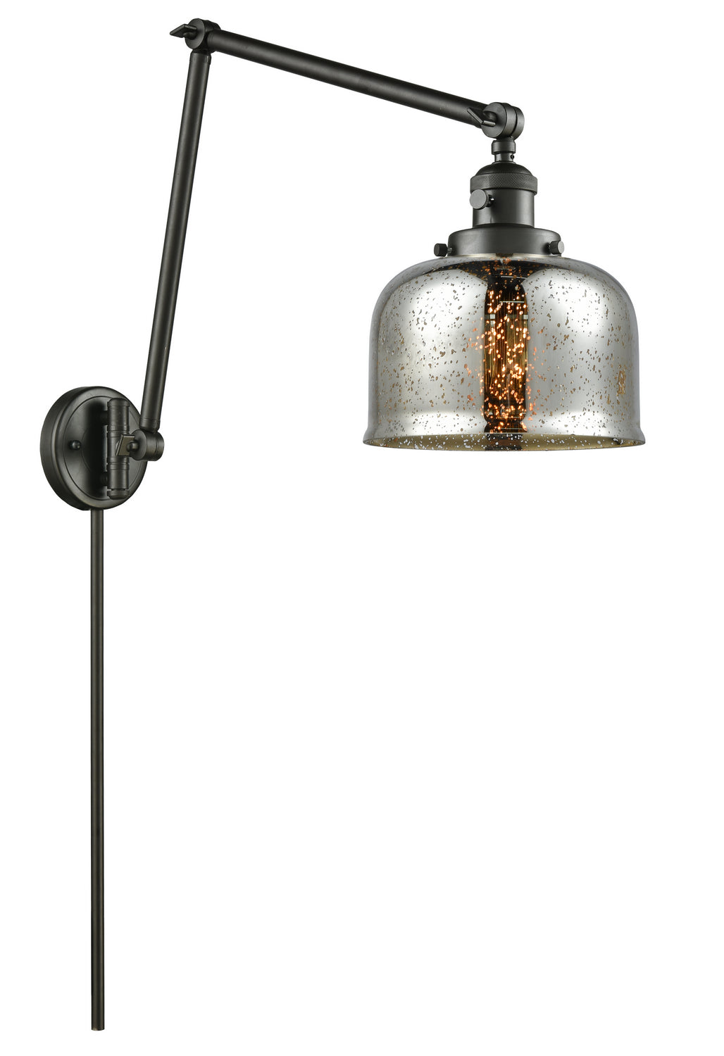 Innovations - 238-OB-G78 - One Light Swing Arm - Franklin Restoration - Oil Rubbed Bronze