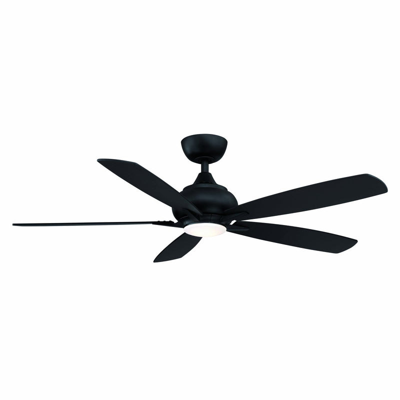 Fanimation - FP8533BL - 52"Ceiling Fan - Doren - Black