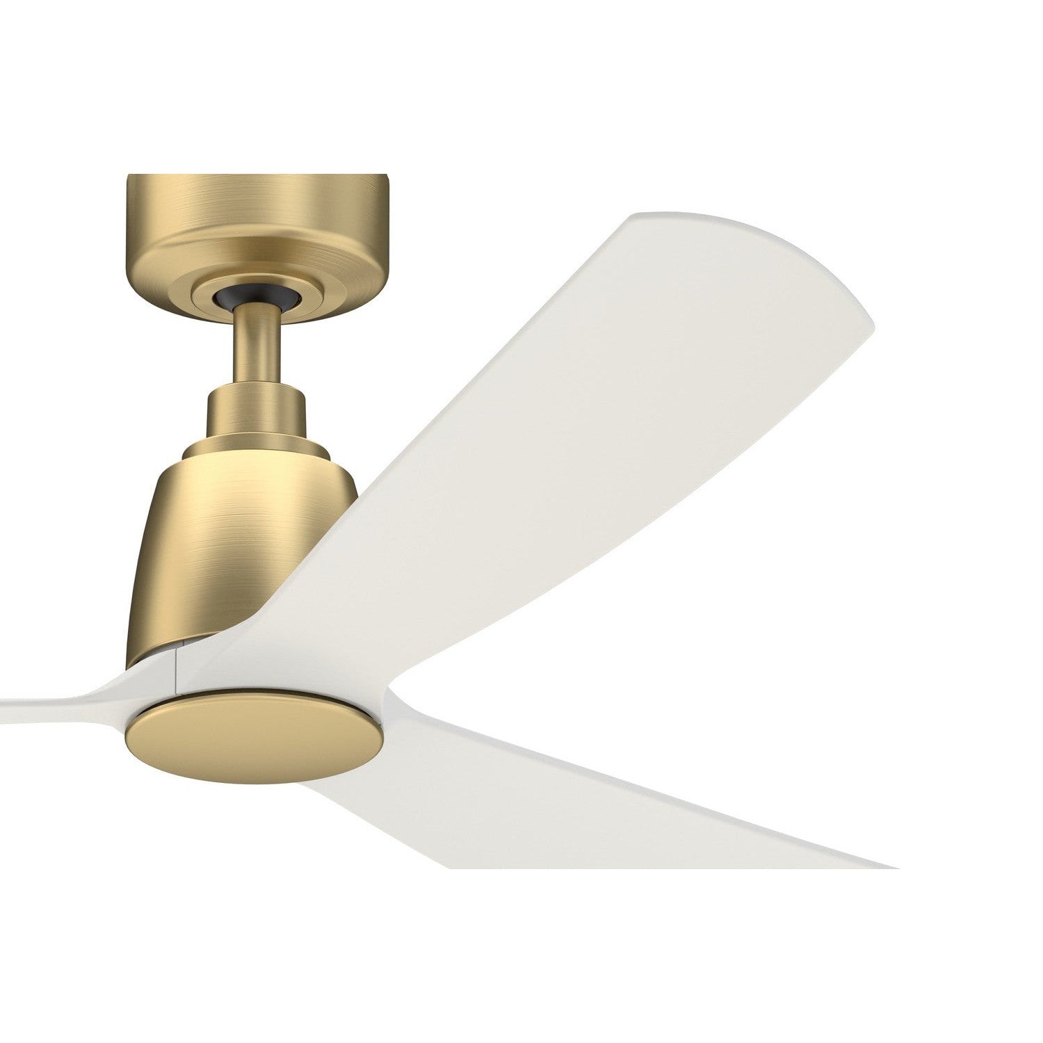 Fanimation - FPD8534BS - 52"Ceiling Fan - Kute 52 - Brushed Satin Brass