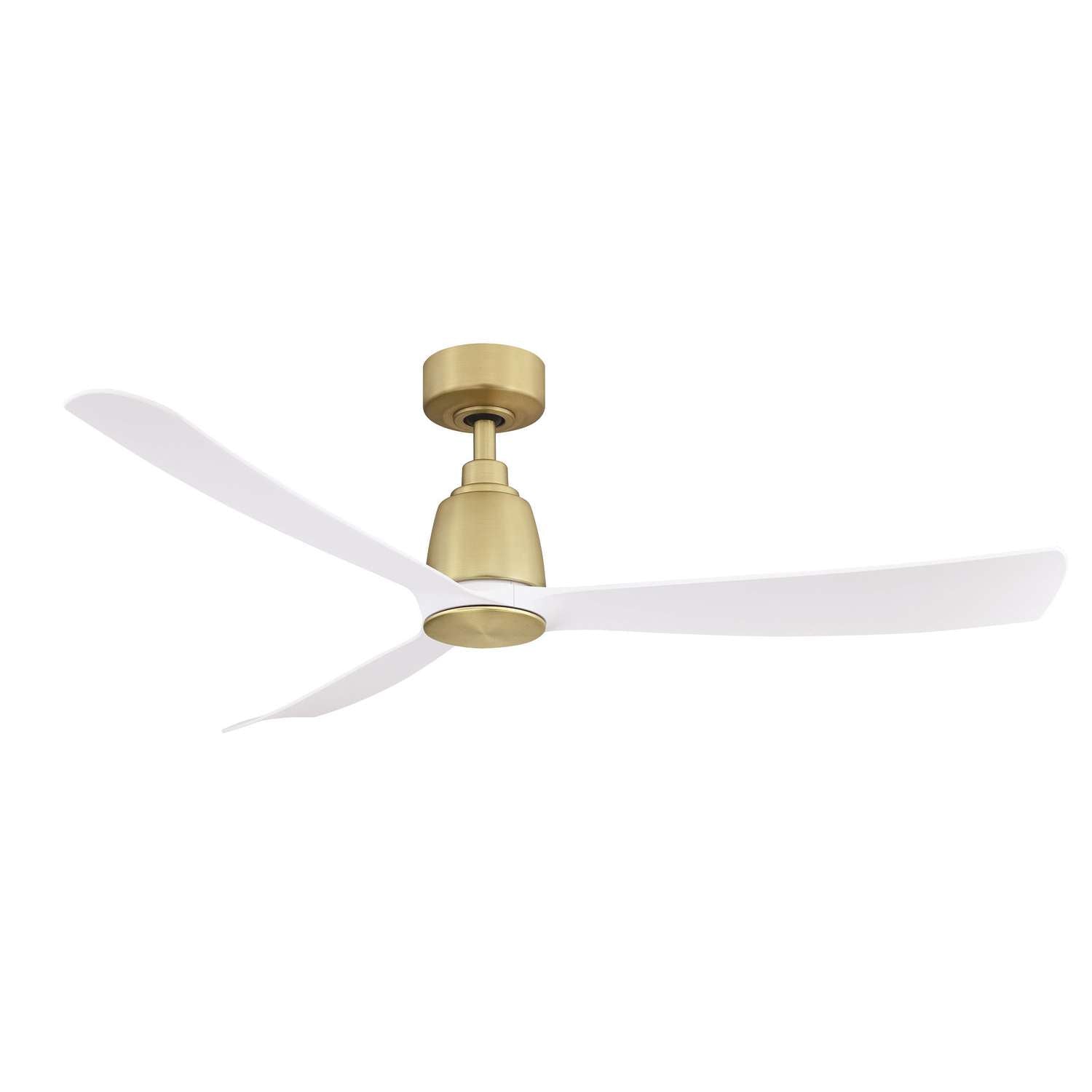 Fanimation - FPD8534BS - 52"Ceiling Fan - Kute 52 - Brushed Satin Brass