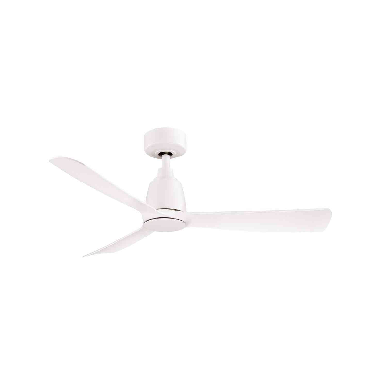 Fanimation - FPD8547MW - 44"Ceiling Fan - Kute 44 - Matte White