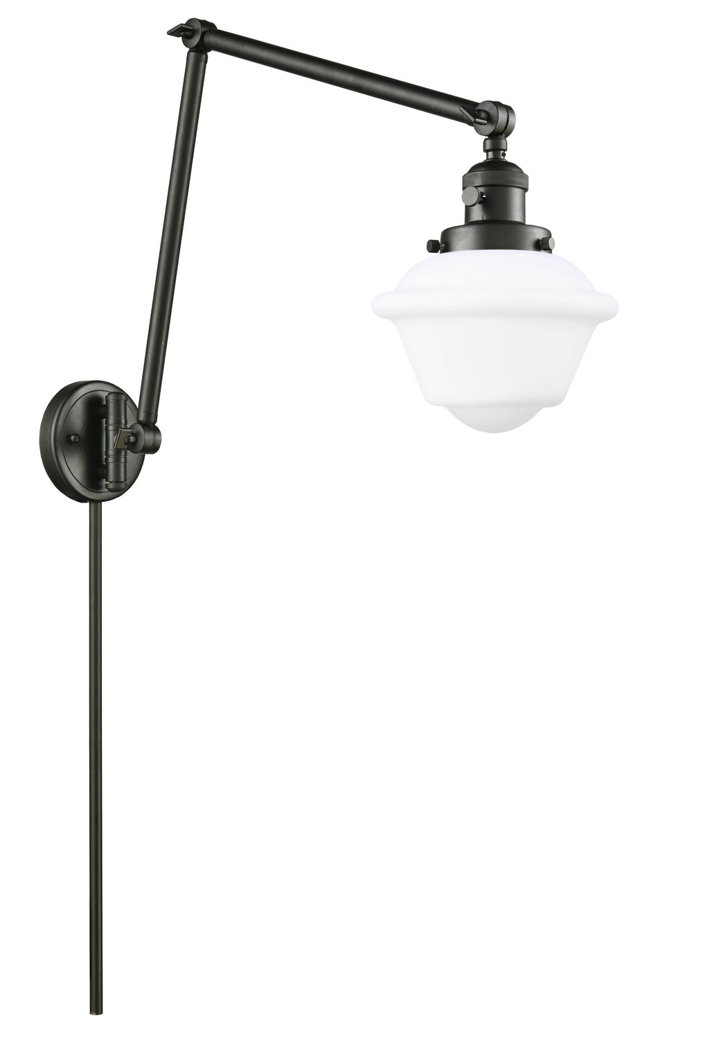 Innovations - 238-OB-G531 - One Light Swing Arm - Franklin Restoration - Oil Rubbed Bronze