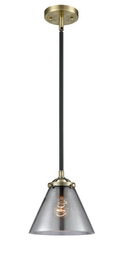 Innovations - 284-1S-BAB-G43 - One Light Mini Pendant - Nouveau - Black Antique Brass