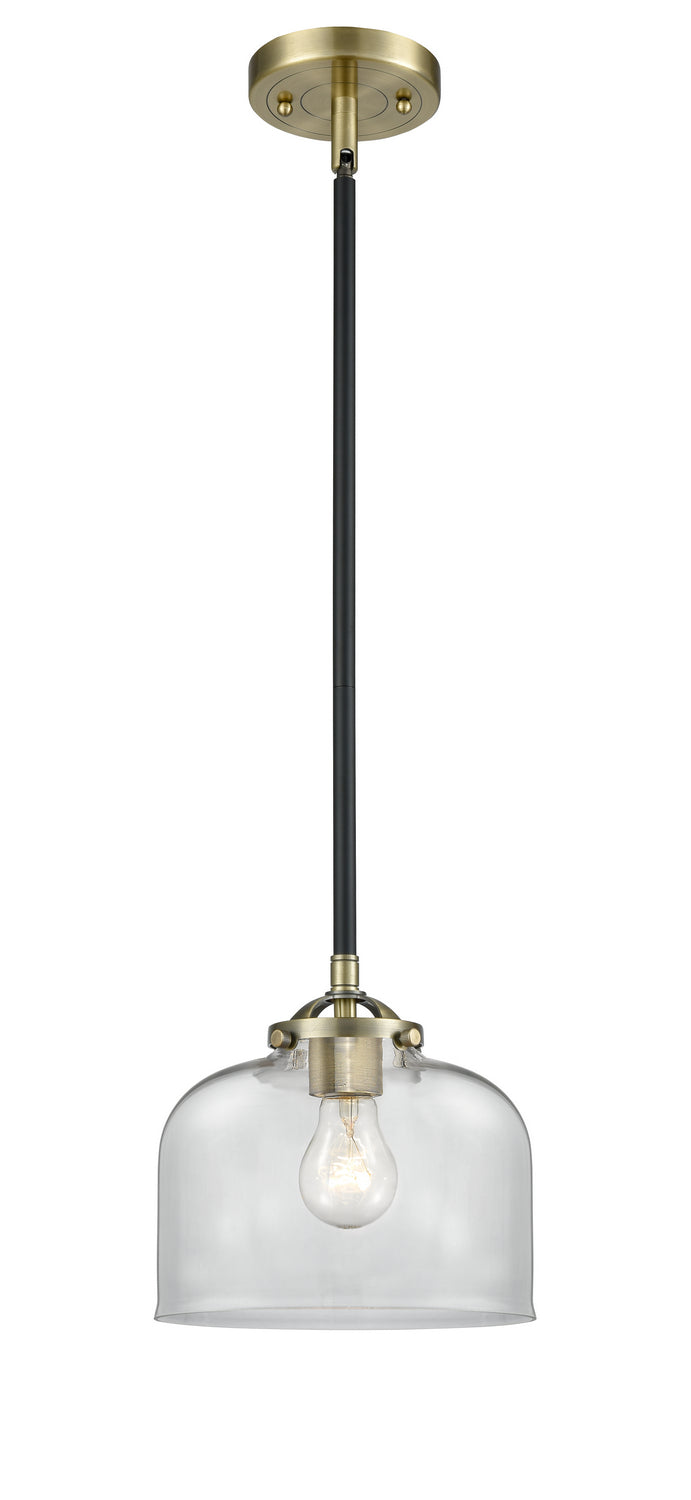 Innovations - 284-1S-BAB-G72 - One Light Mini Pendant - Nouveau - Black Antique Brass