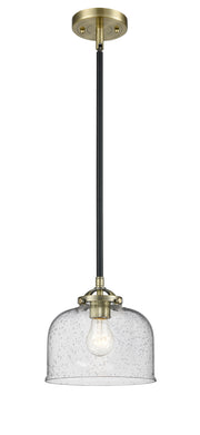 Innovations - 284-1S-BAB-G74 - One Light Mini Pendant - Nouveau - Black Antique Brass