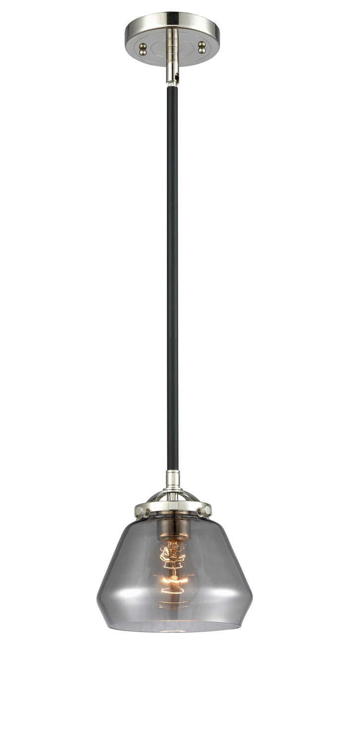 Innovations - 284-1S-BPN-G173 - One Light Mini Pendant - Nouveau - Black Polished Nickel