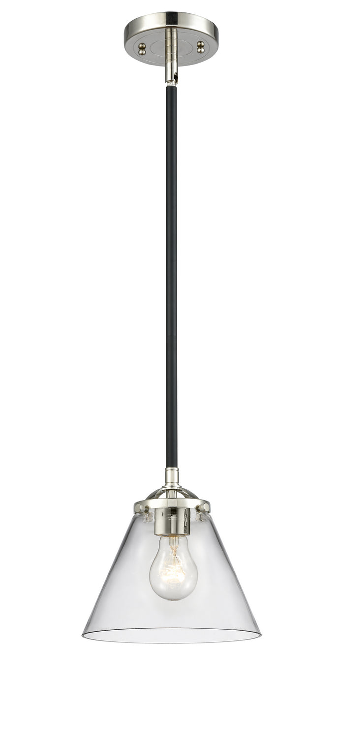 Innovations - 284-1S-BPN-G42 - One Light Mini Pendant - Nouveau - Black Polished Nickel