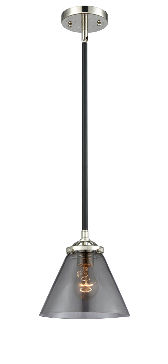 Innovations - 284-1S-BPN-G43 - One Light Mini Pendant - Nouveau - Black Polished Nickel