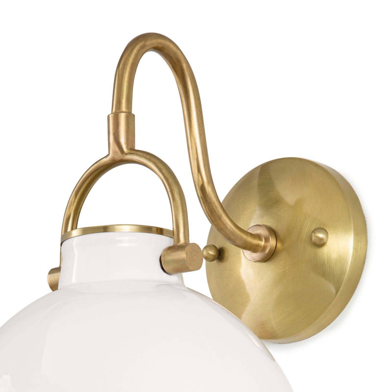 Regina Andrew - 15-1124WT - One Light Wall Sconce - Eloise - White