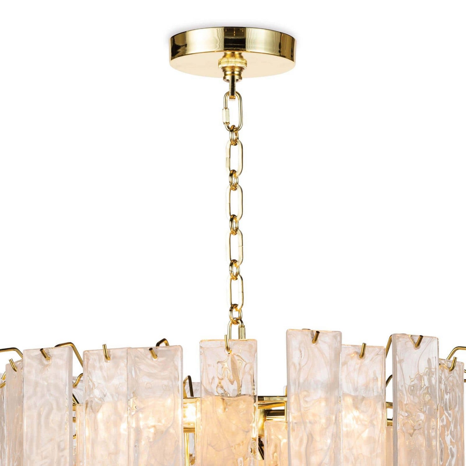 Regina Andrew - 16-1291 - Eight Light Chandelier - Glacier - Clear