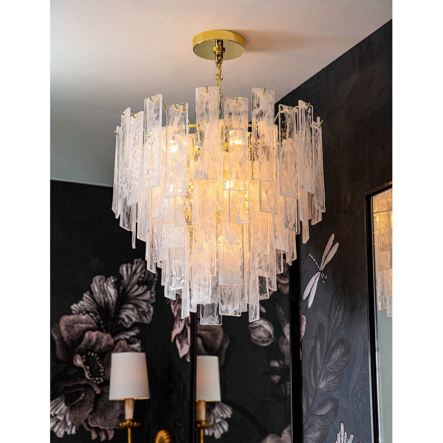 Regina Andrew - 16-1291 - Eight Light Chandelier - Glacier - Clear