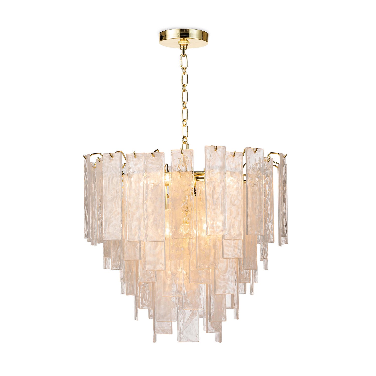 Regina Andrew - 16-1291 - Eight Light Chandelier - Glacier - Clear