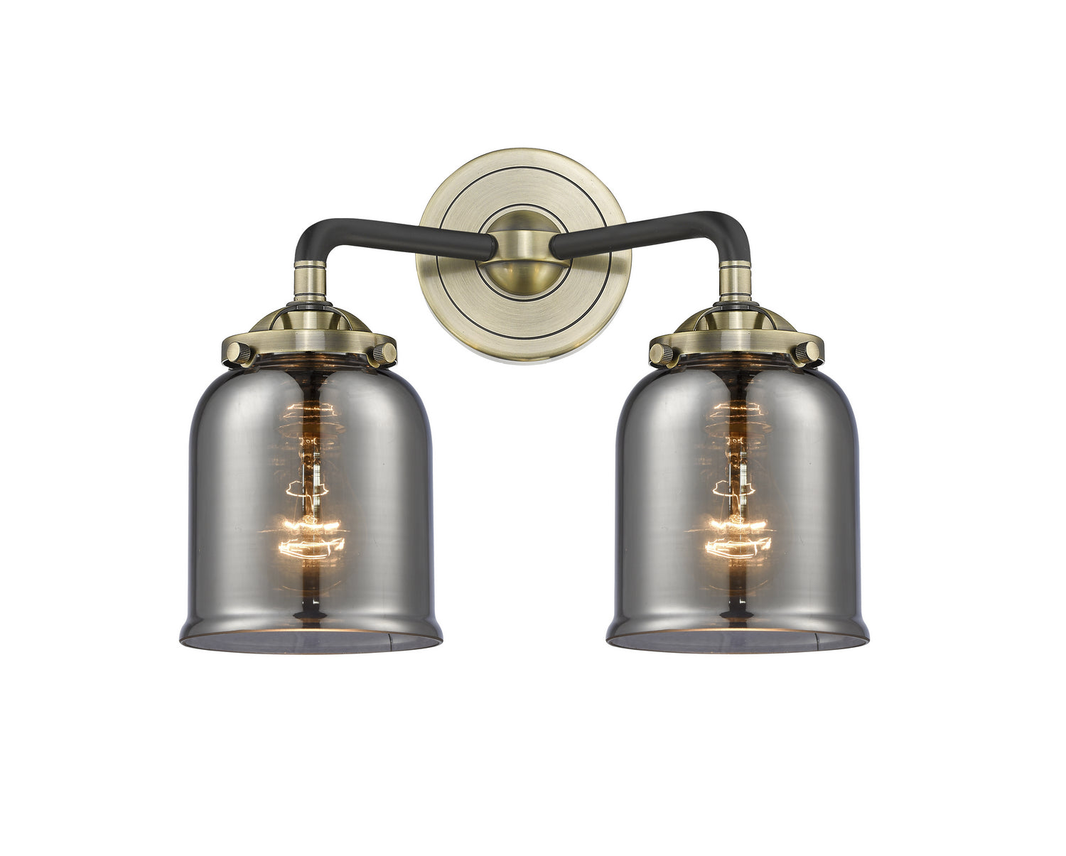 Innovations - 284-2W-BAB-G53 - Two Light Bath Vanity - Nouveau - Black Antique Brass