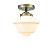 Innovations - 284-1C-BAB-G531 - One Light Semi-Flush Mount - Nouveau - Black Antique Brass
