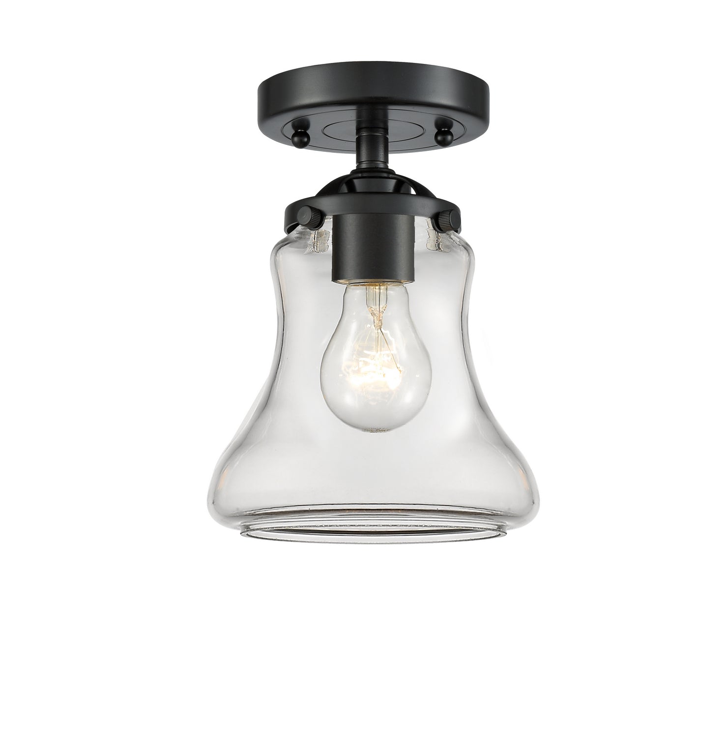 Innovations - 284-1C-OB-G192 - One Light Semi-Flush Mount - Nouveau - Oil Rubbed Bronze