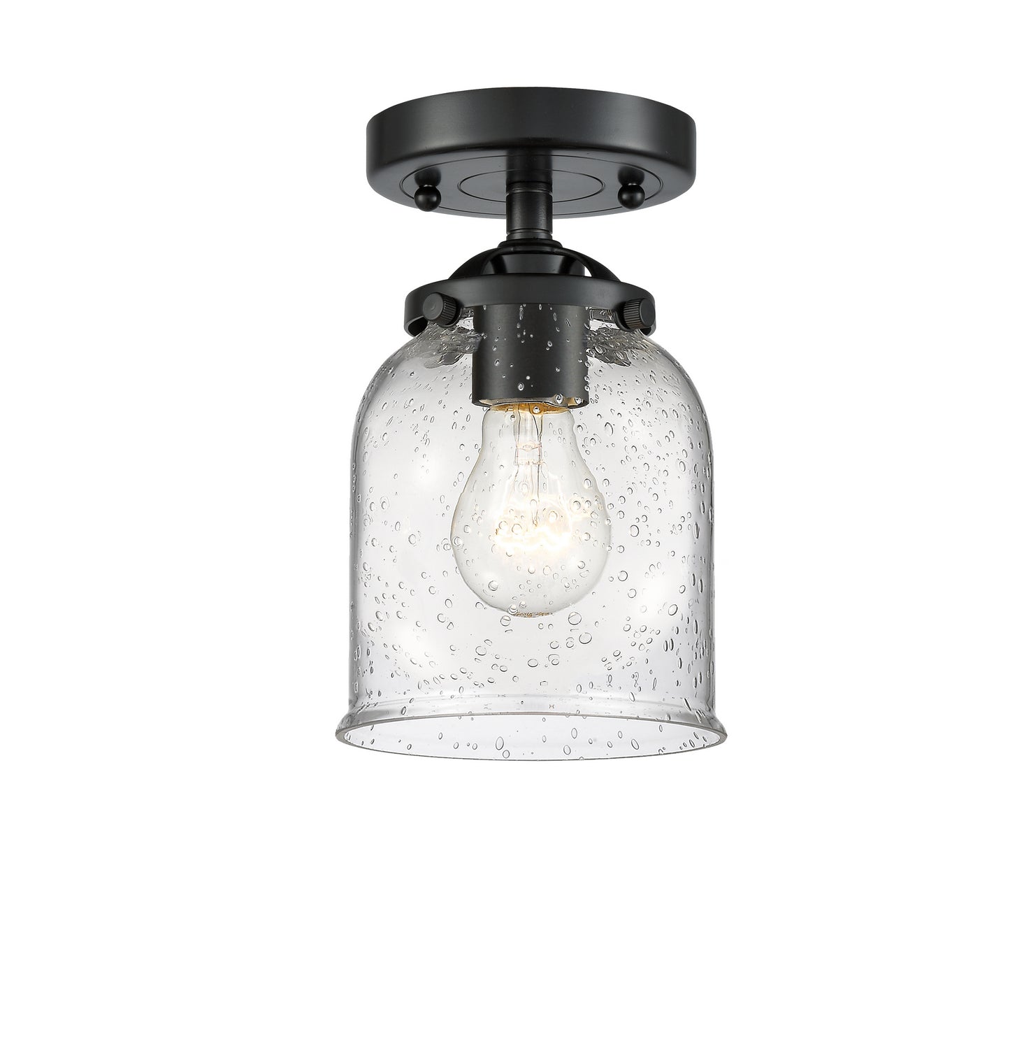Innovations - 284-1C-OB-G54 - One Light Semi-Flush Mount - Nouveau - Oil Rubbed Bronze
