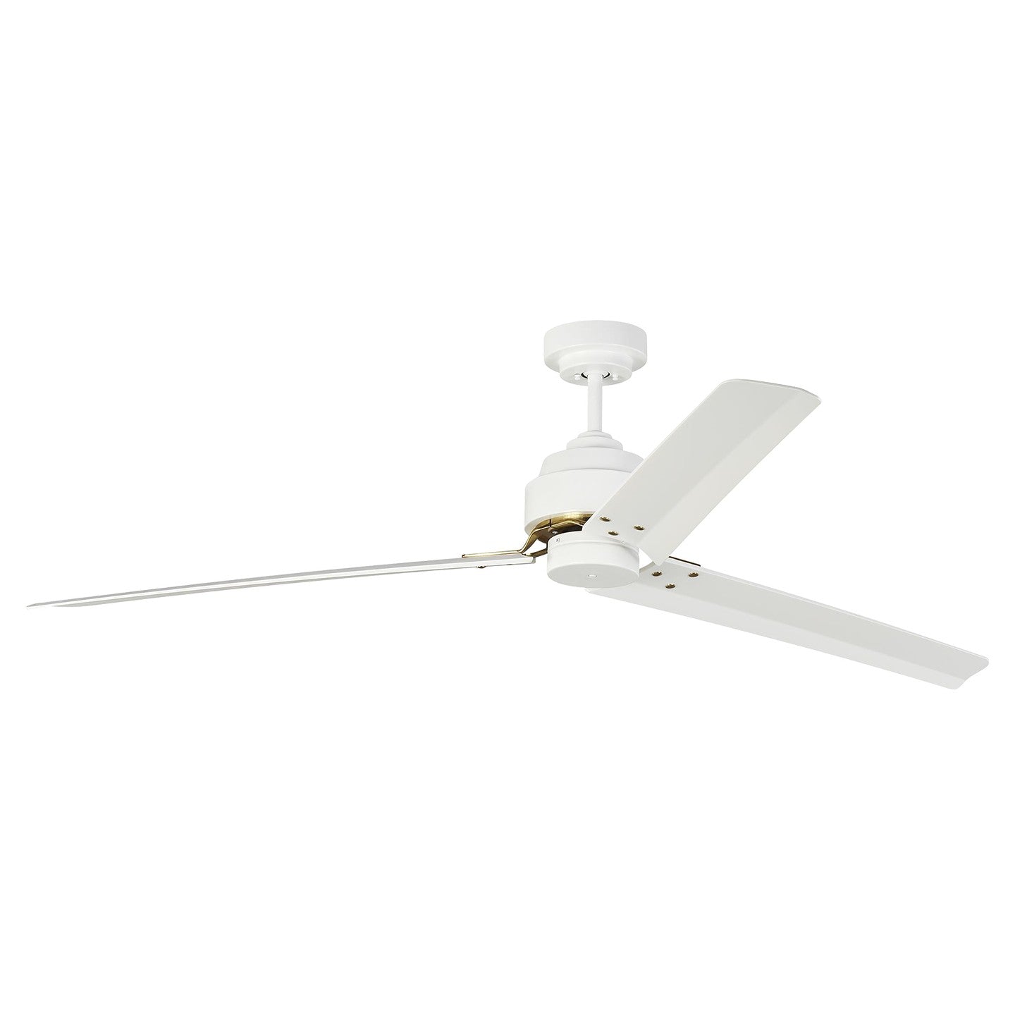 Visual Comfort Fan - 3ARR68RZWBBS - 68"Ceiling Fan - Arcade - Matte White