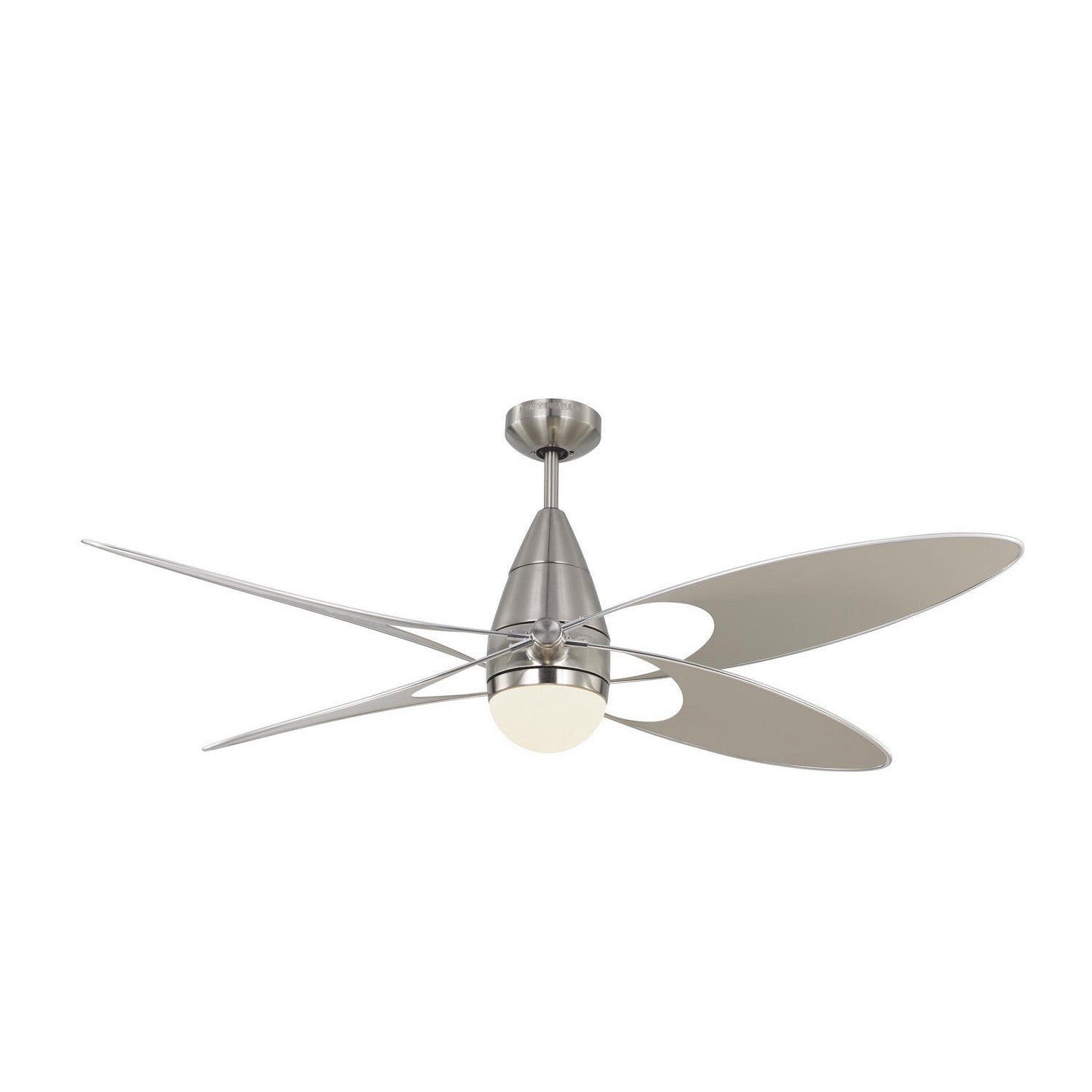 Generation Lighting - 4BFR54BSD-V1 - 54"Ceiling Fan - Butterfly - Brushed Steel