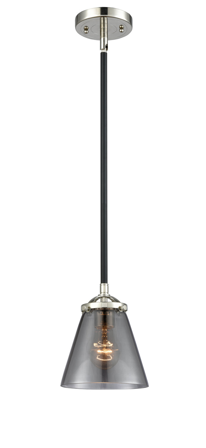 Innovations - 284-1S-BPN-G63 - One Light Mini Pendant - Nouveau - Black Polished Nickel