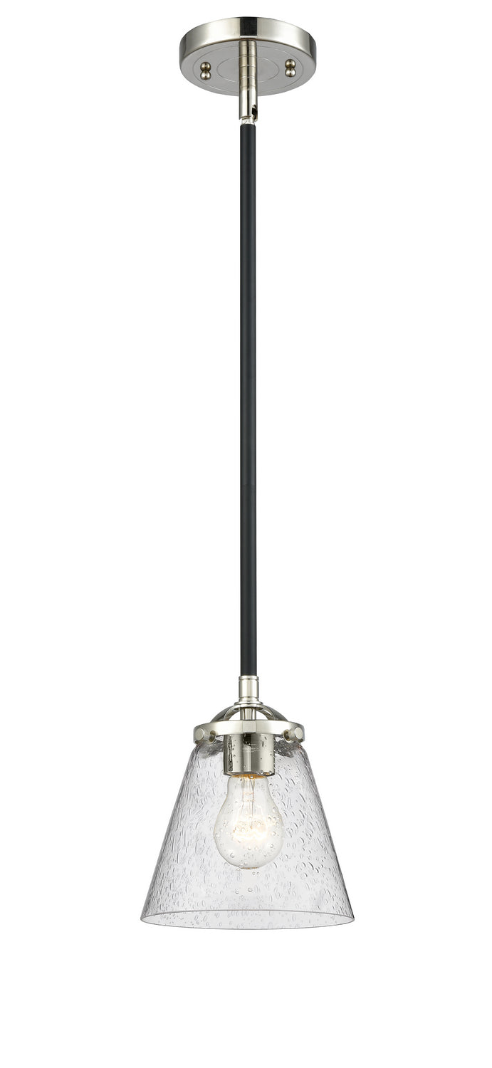 Innovations - 284-1S-BPN-G64 - One Light Mini Pendant - Nouveau - Black Polished Nickel