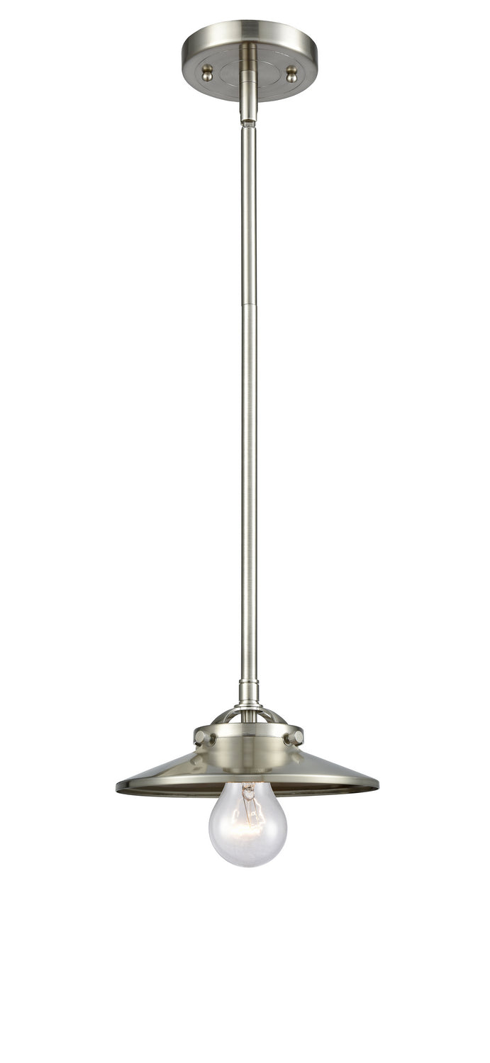 Innovations - 284-1S-SN-M2-SN - One Light Mini Pendant - Nouveau - Brushed Satin Nickel