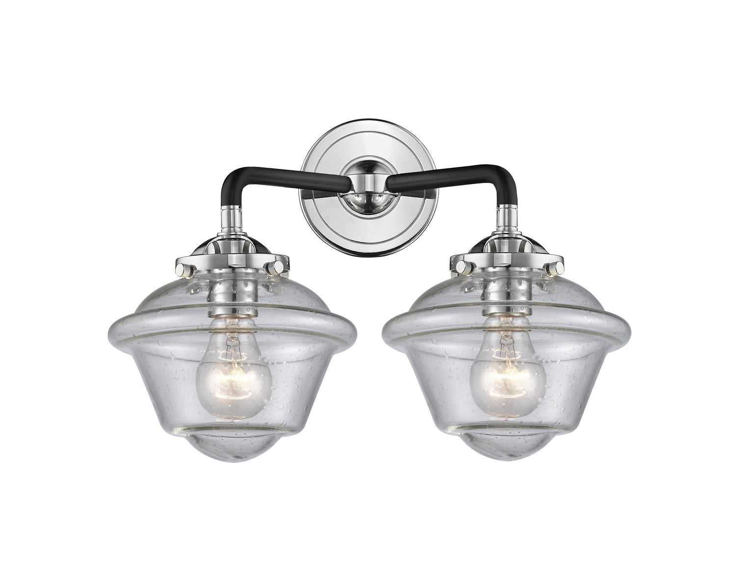 Innovations - 284-2W-BPN-G534 - Two Light Bath Vanity - Nouveau - Black Polished Nickel