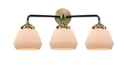 Innovations - 284-3W-BAB-G171 - Three Light Bath Vanity - Nouveau - Black Antique Brass