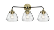 Innovations - 284-3W-BAB-G172 - Three Light Bath Vanity - Nouveau - Black Antique Brass