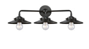 Innovations - 284-3W-OB-M5-OB - Three Light Bath Vanity - Nouveau - Oil Rubbed Bronze