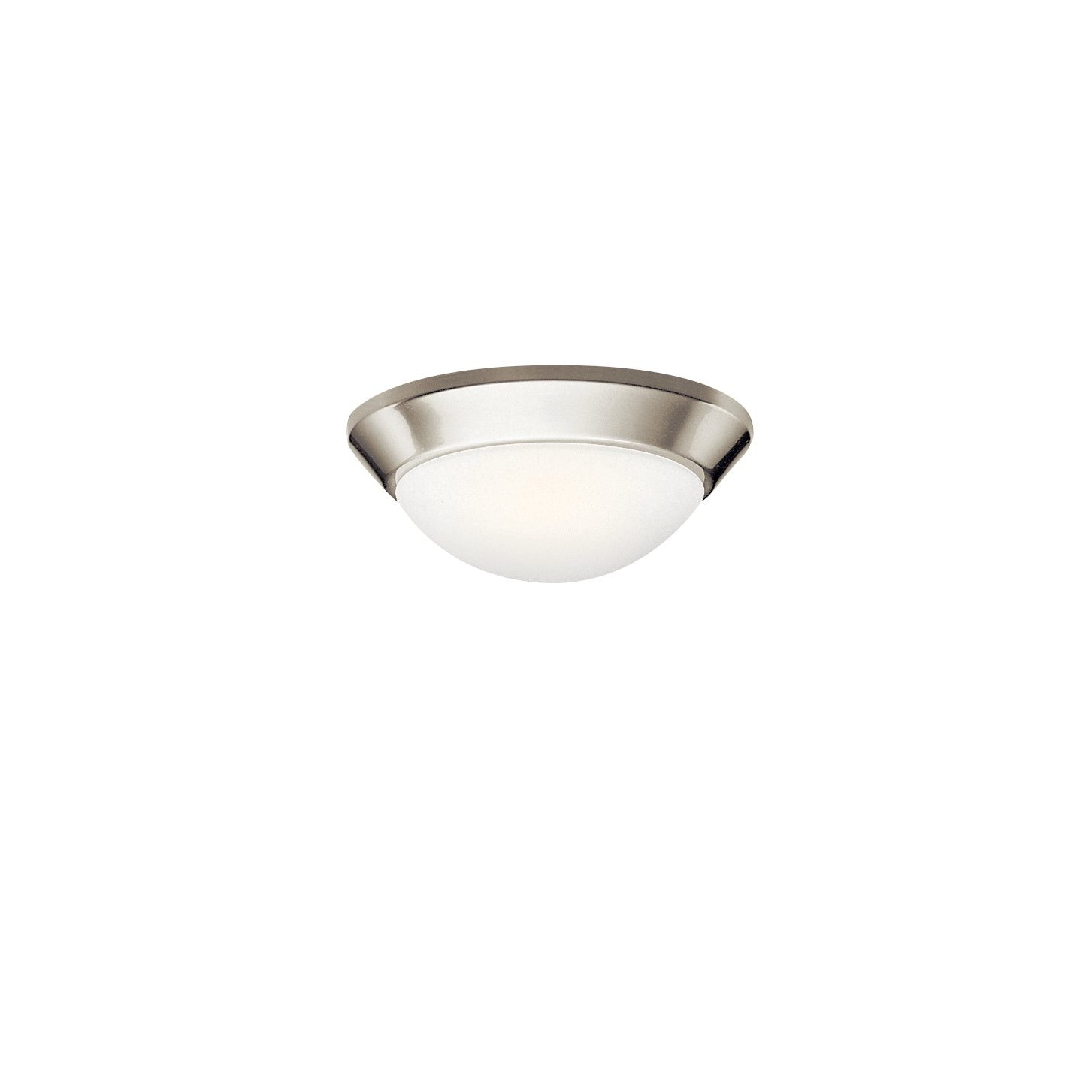 Kichler - 8880NI - One Light Flush Mount - Ceiling Space - Brushed Nickel