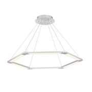 W.A.C. Lighting - PD-14032-AL - LED Chandelier - Lune - Brushed Aluminum