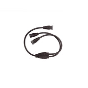 W.A.C. Lighting - T24-WE-Y-BK - Outdoor Tape to Tape Y Connector - Invisiled Outdoor - Black