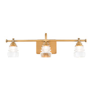 W.A.C. Lighting - WS-42524-AB - LED Wall Sconce - Rondelle - Aged Brass