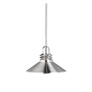 Kichler - 2714NI - One Light Mini Pendant - Grenoble - Brushed Nickel