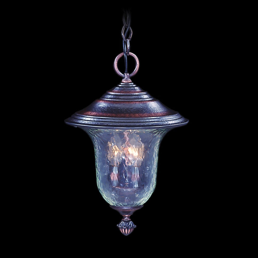 Framburg - 8326 SBR - Three Light Exterior Ceiling Mount - Carcassonne - Siena Bronze