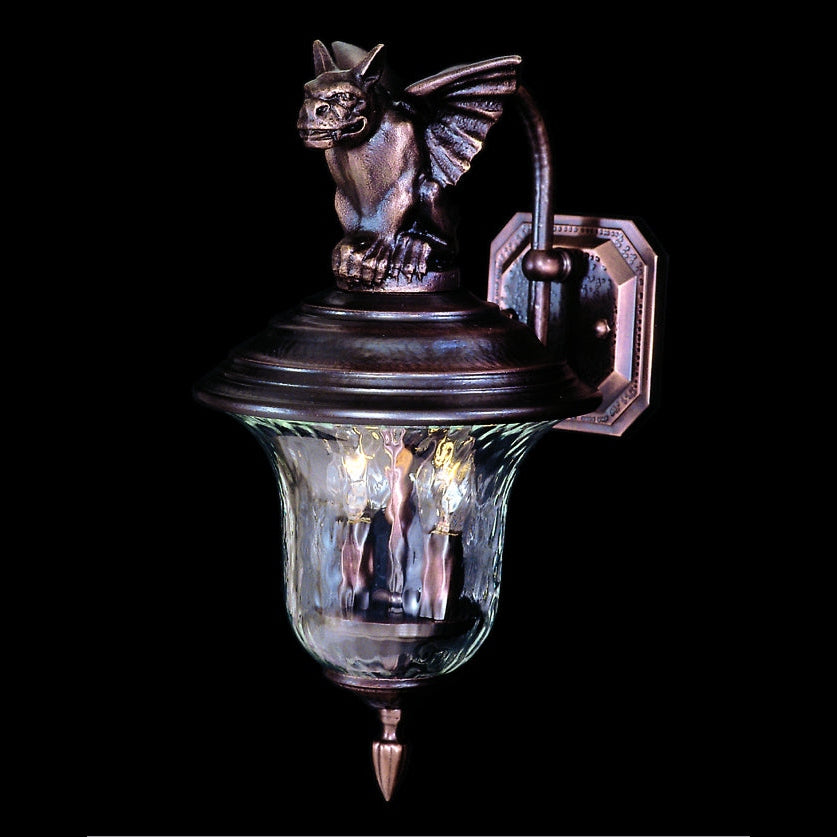 Framburg - 8502 SBR - Two Light Exterior Wall Mount - Carcassonne - Siena Bronze
