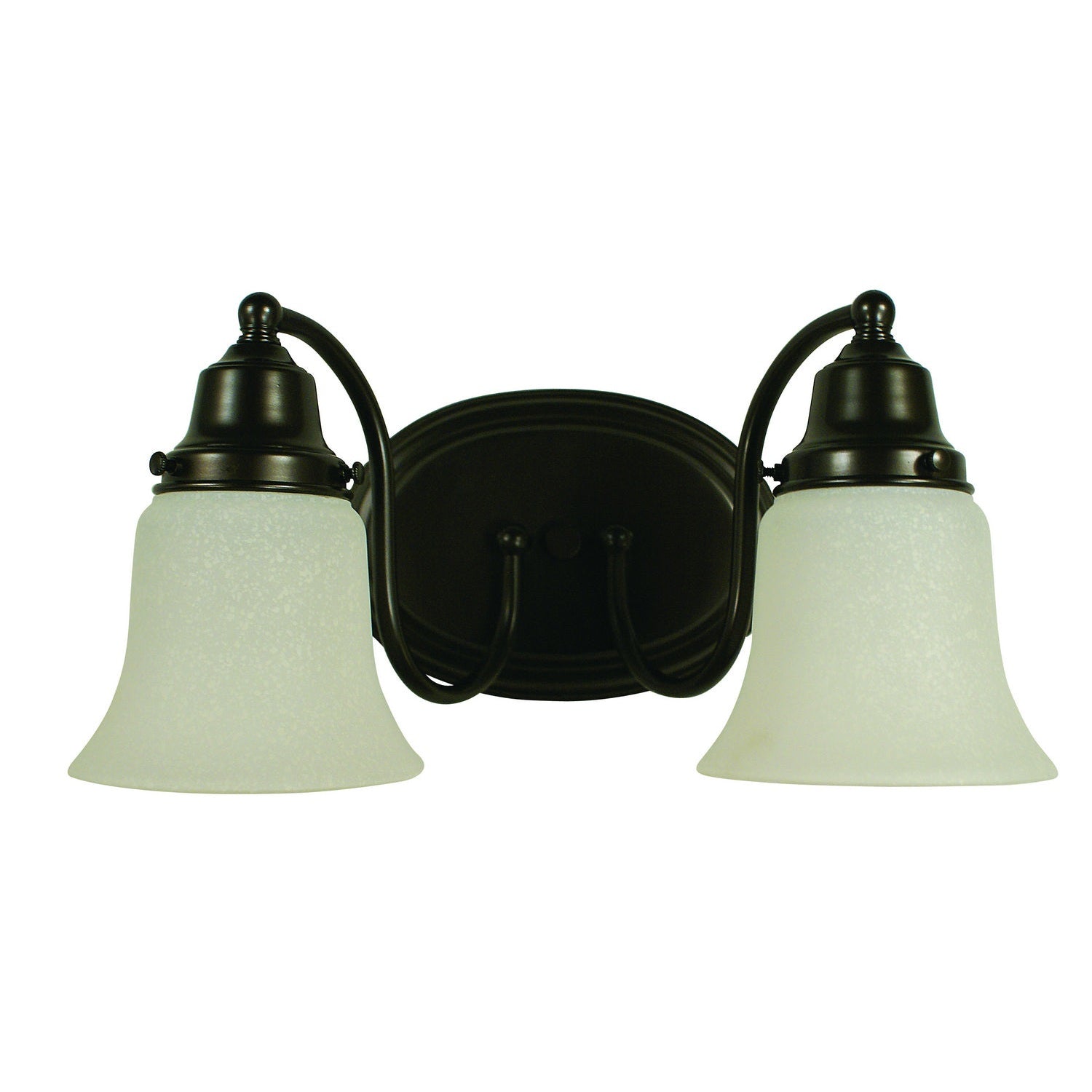 Framburg - 8412 MB - Two Light Wall Sconce - Magnolia - Mahogany Bronze