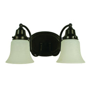 Framburg - 8412 MB - Two Light Wall Sconce - Magnolia - Mahogany Bronze