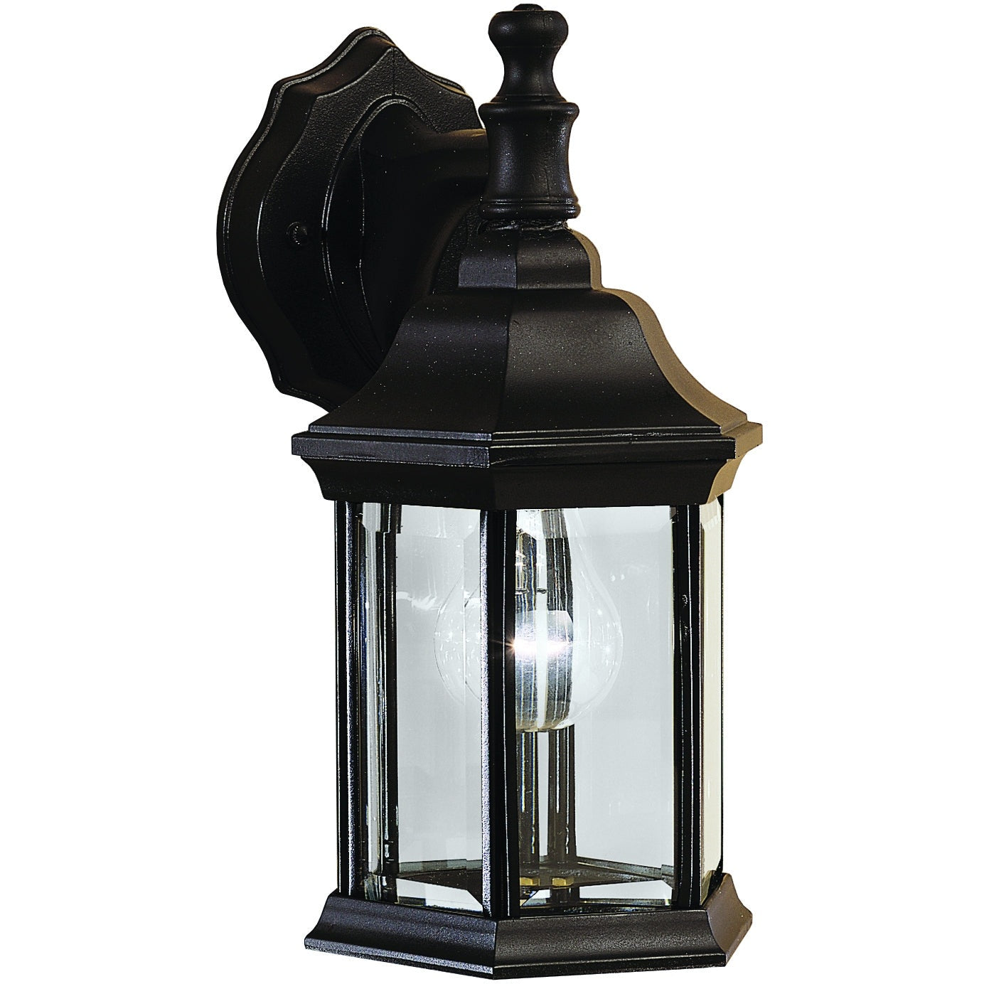 Kichler - 9776BK - One Light Outdoor Wall Mount - Chesapeake - Black