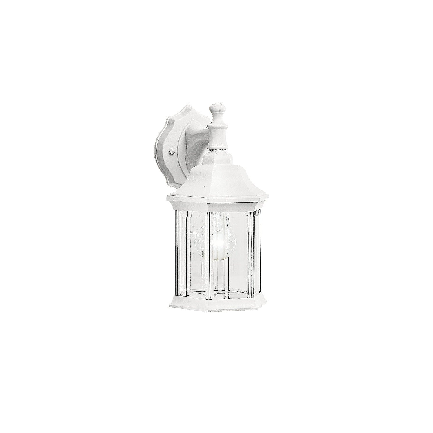 Kichler - 9776WH - One Light Outdoor Wall Mount - Chesapeake - White