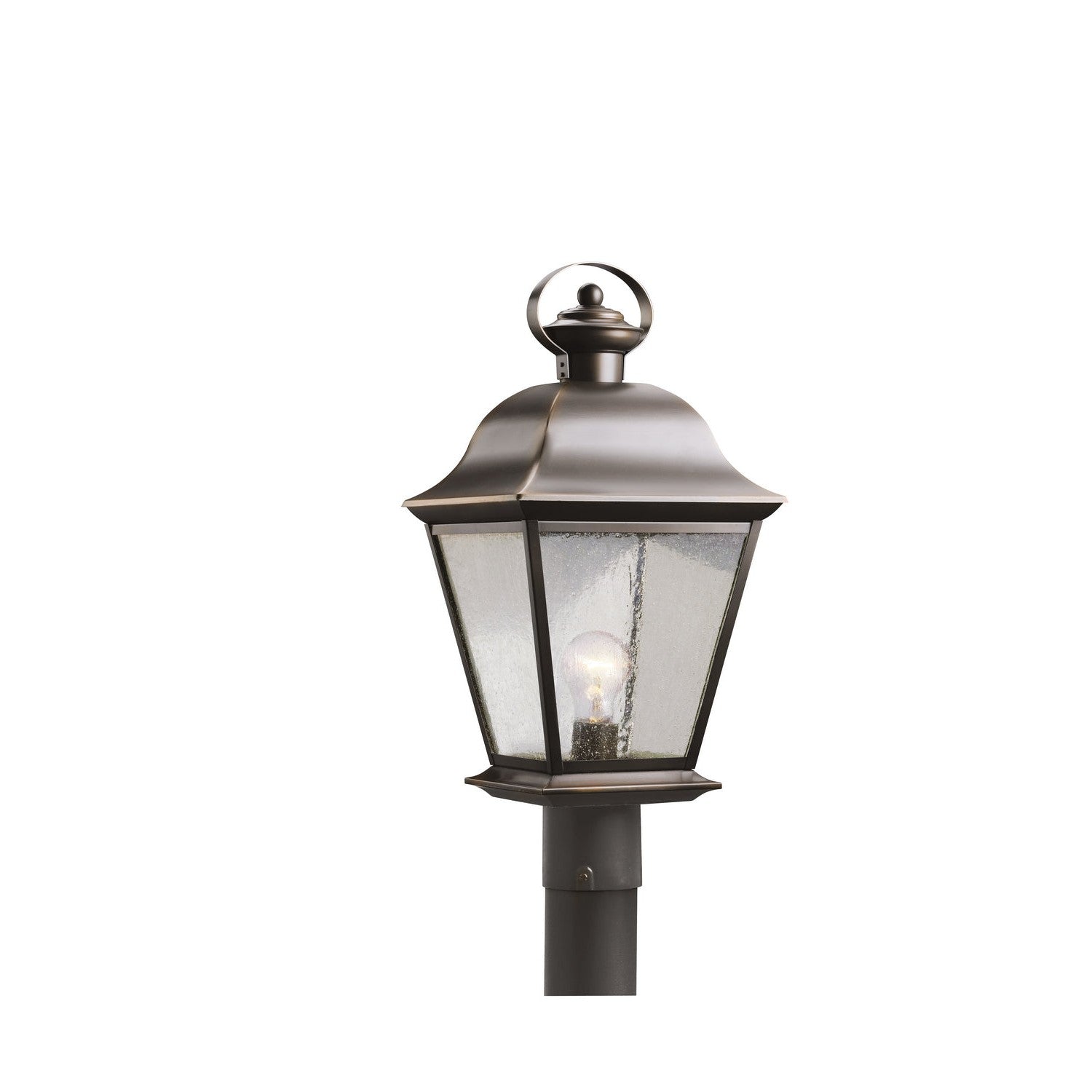 Kichler - 9909OZ - One Light Outdoor Post Mount - Mount Vernon - Olde Bronze