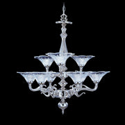 Framburg - 8629 PS - Nine Light Chandelier - Geneva - Polished Silver