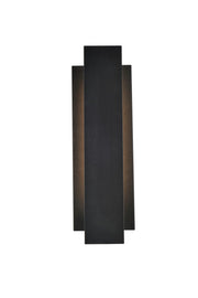 Elegant Lighting - LDOD4005BK - LED Outdoor Wall Lamp - Raine - black