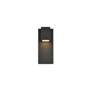 Elegant Lighting - LDOD4007BK - LED Outdoor Wall Lamp - Raine - black