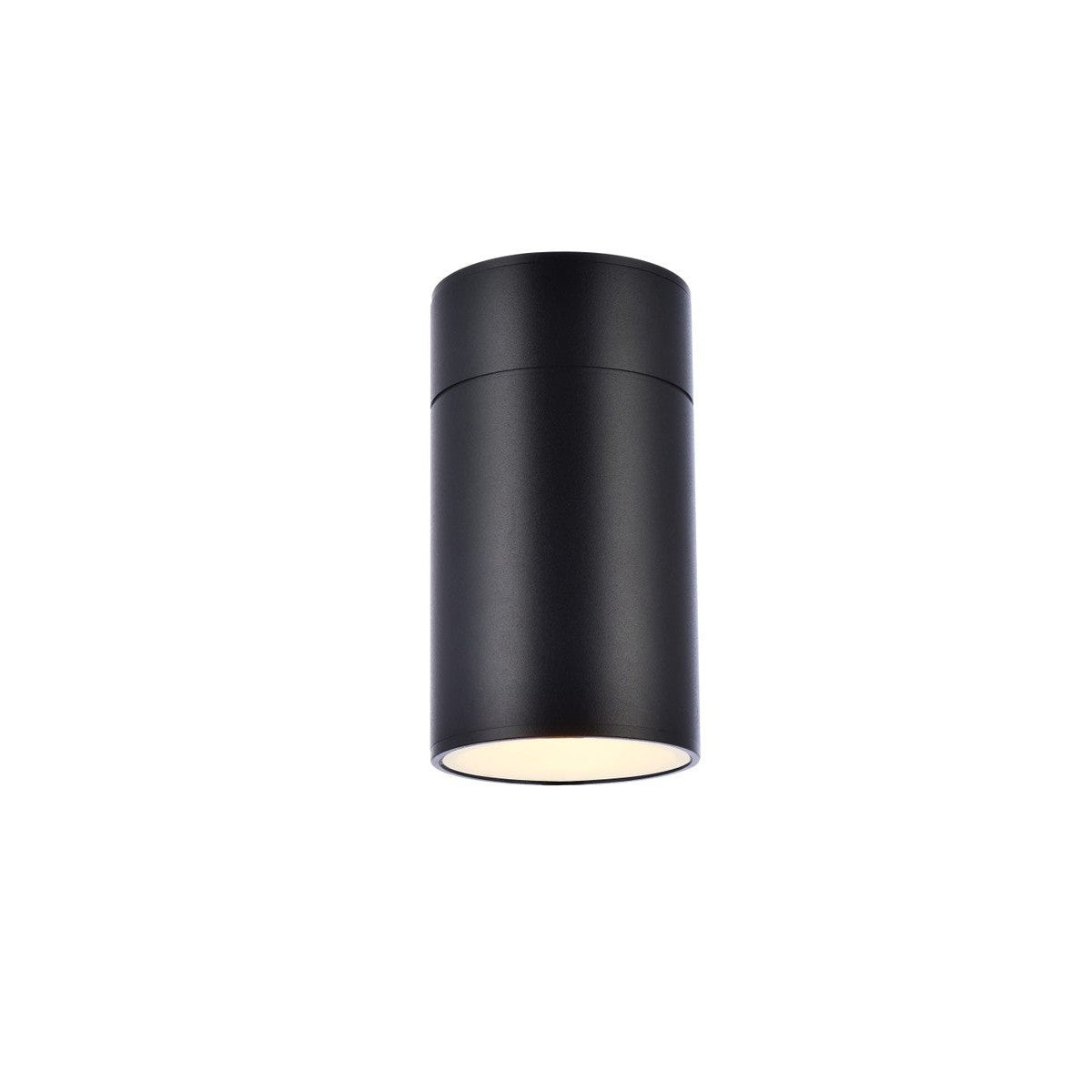 Elegant Lighting - LDOD4039BK - LED Outdoor Wall Lamp - Raine - black